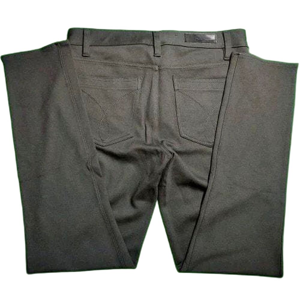 Calvin Klein Jeans Women’s Gray Slim Fit Stretch Pants Trousers Size 10 - Picture 2 of 8